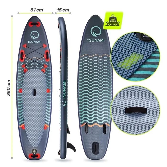 Deska SUP Tsunami wave T03 dł.350 cm