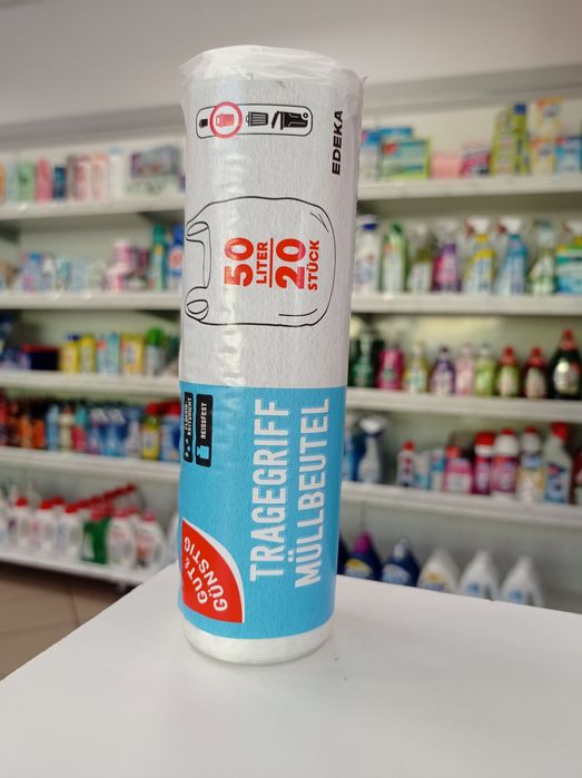 Worki na śmieci z uchwytami G&G Gut&Günstig z Niemiec