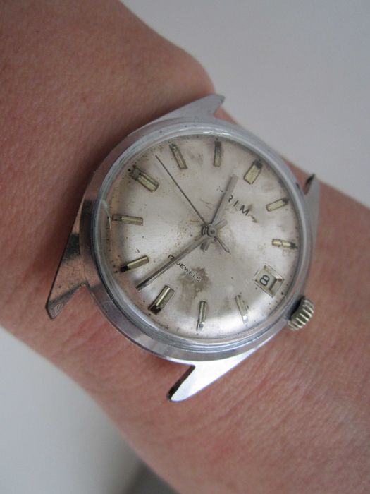 Часы мужские "PRIM" Чехословакия. Механика. Календарь.