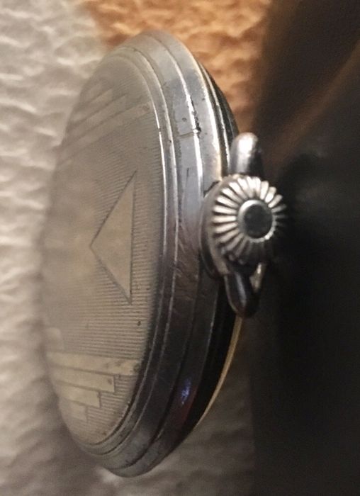 Relógio de bolso ,swiss made ,único ,raridade