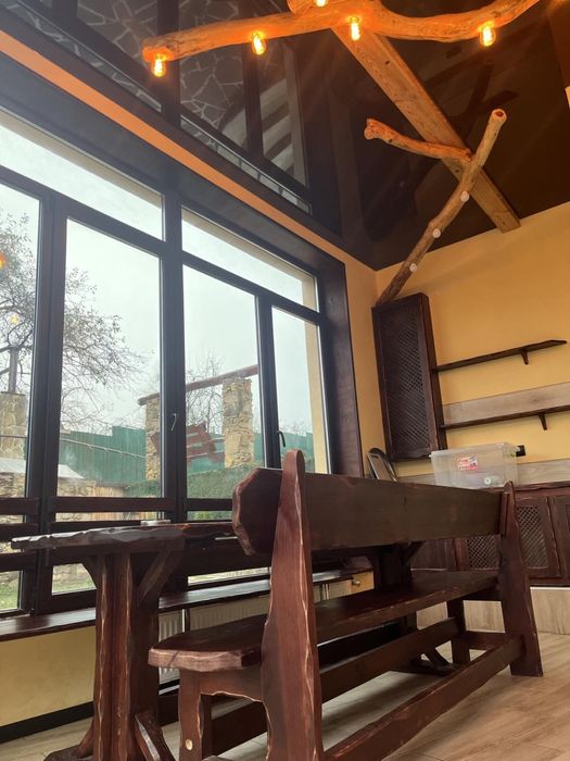 Сдам уютный дом  с баней  На берегу пруда.