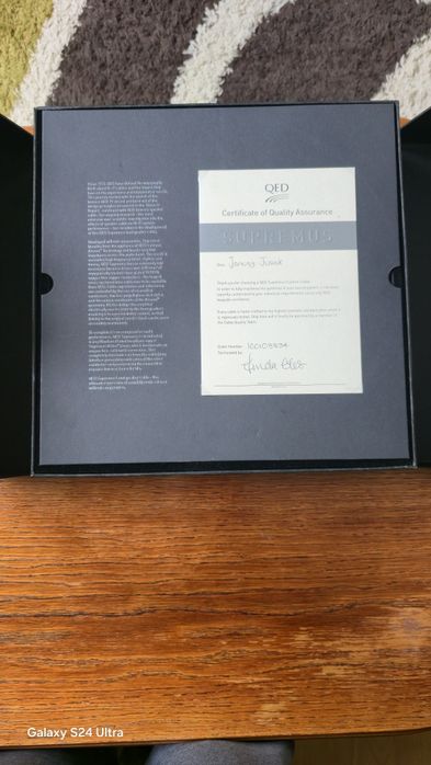 Qed Supremus Kable głośnikowe