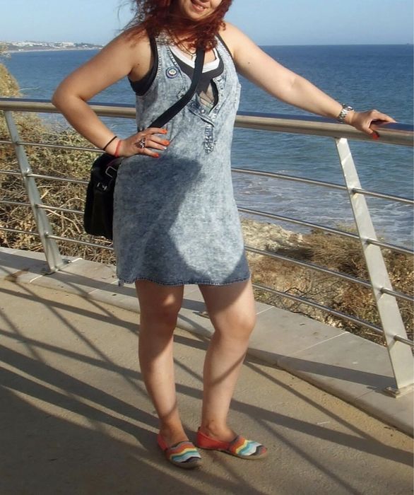 Vestido Denim marca Deeply