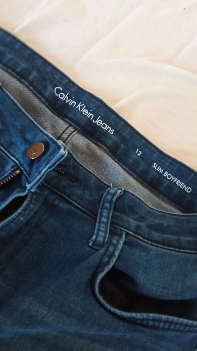 Calvin Klein Jeans damskie slim boyfriend