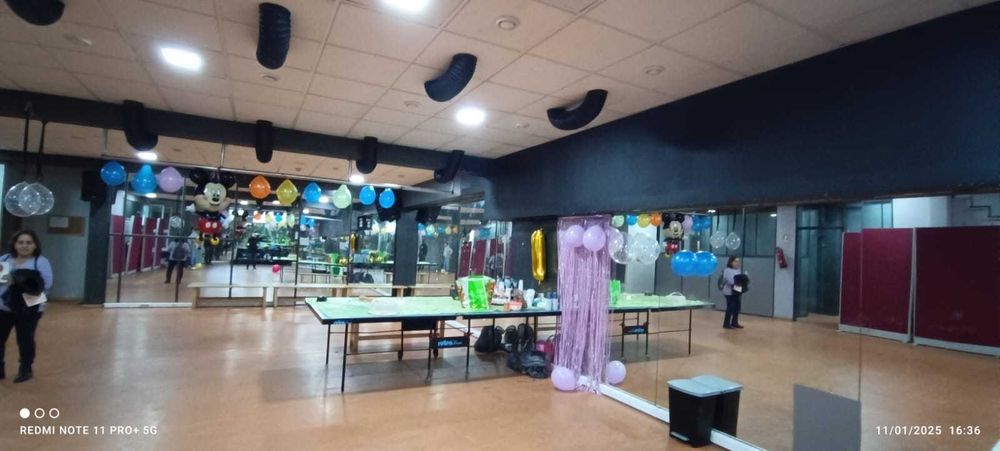 Festas  - espaço coberto