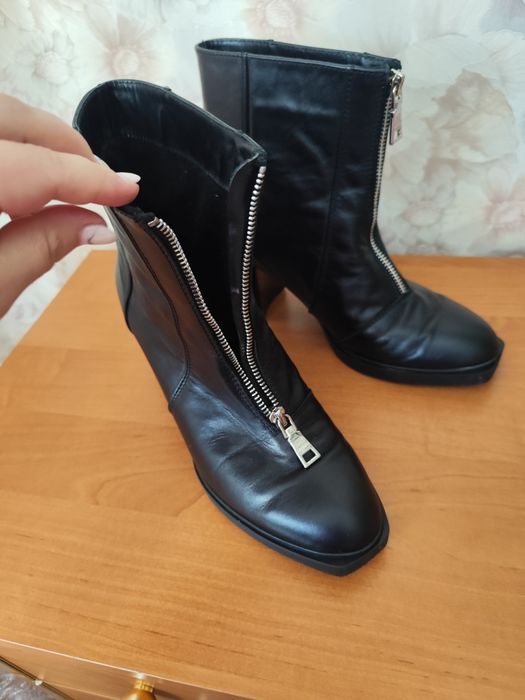 Шкіряні ботінки, розмір 40
