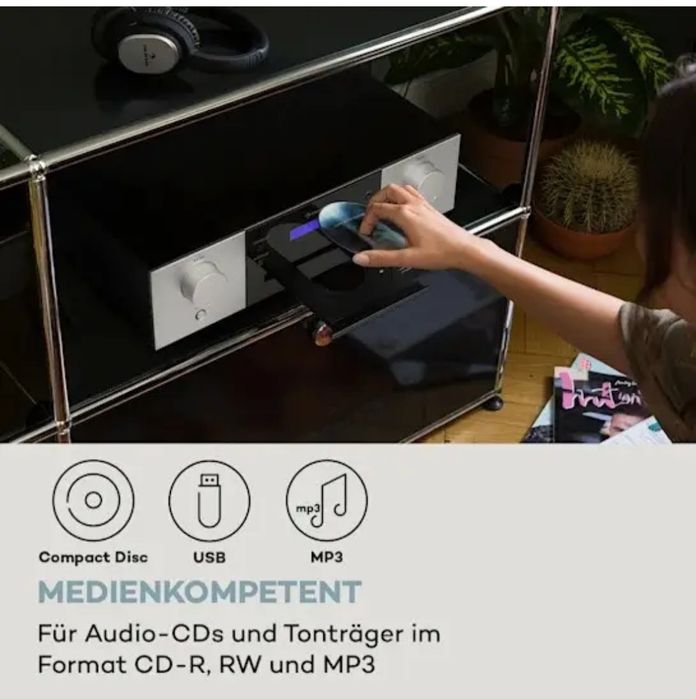 Auna CD-1000 DG CD-плеер USB MP3