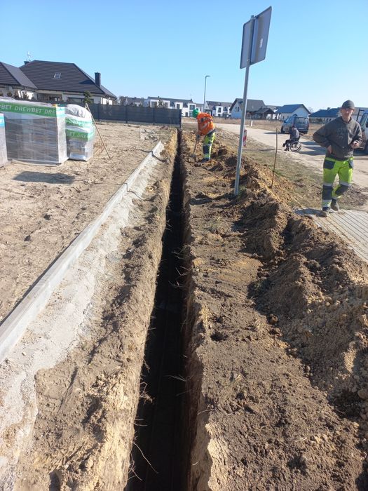 Usługi Minikoparką Wiercenie ,Kopanie ,Milicz Krotoszyn Odolanów