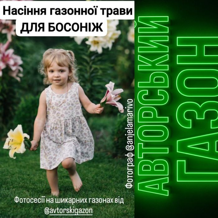 Газонна трава спорт міні насіння семена газон супер качество от 5кг