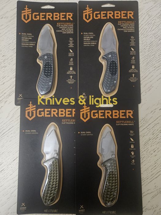 Gerber Kettlebell framelock, компактний EDC ніж