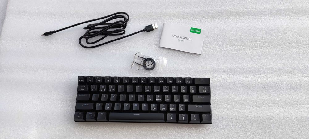 teclado mecânico BlitzWolf BW-KB0 61 teclas