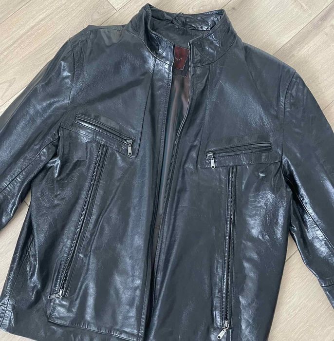 Шкіряна чоловіча куртка Great Panther