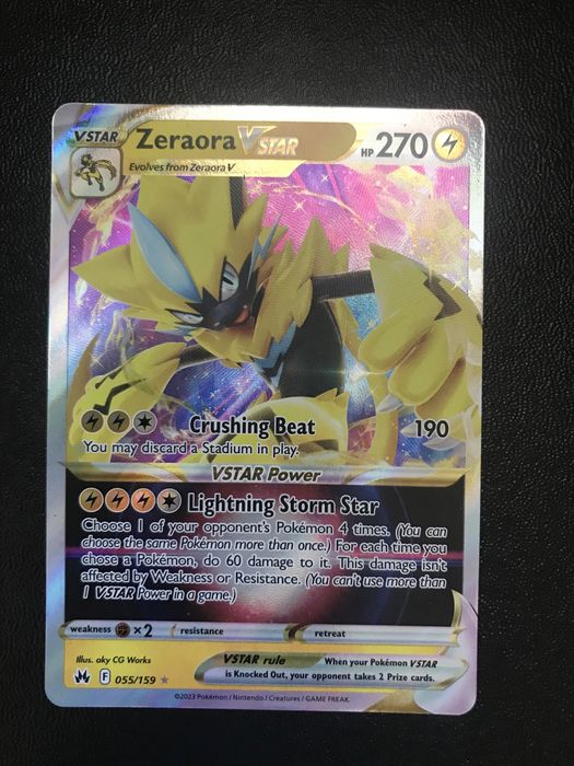 karta pokemon Zeraora Vstar orginalna!