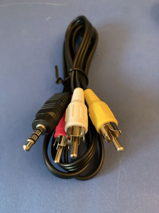 AV кабель mini-jack 3,5 мм -3 RCA видео