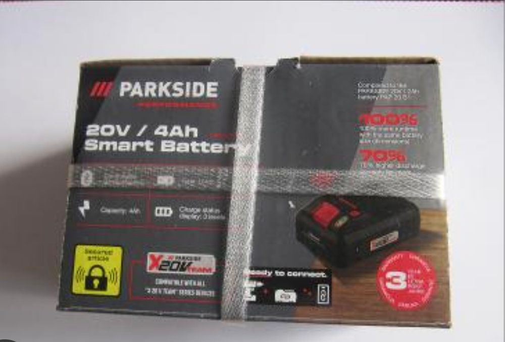 Baterias Smart 4.0Ah 20v Parkside Performance