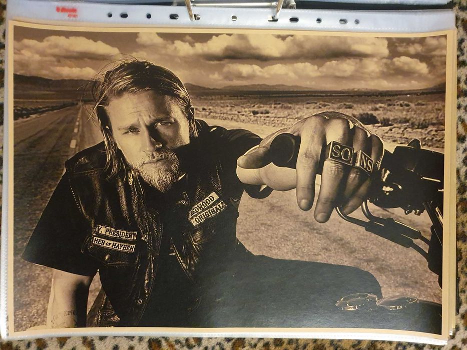 Plakat Sons of Anarchy A3 30x42 Dekoracja idealny na prezent
