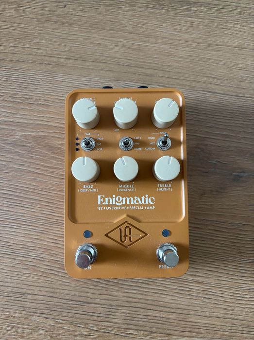 Universal audio fx Enigmatic guitar pedal