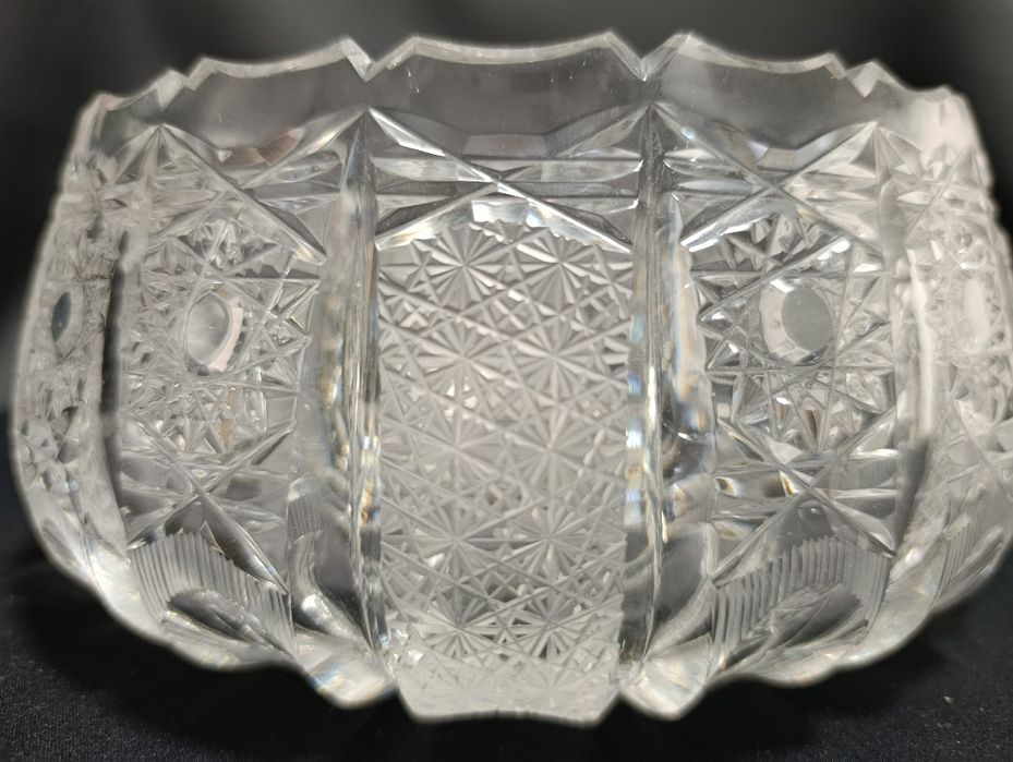 Dyza miska z przezroczystego szkła kryształowego Bleikristall 24%