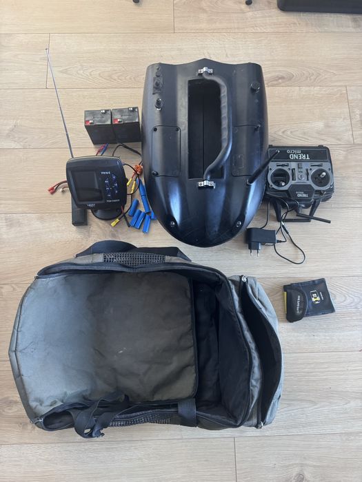 Lodka zanetowa echosonda