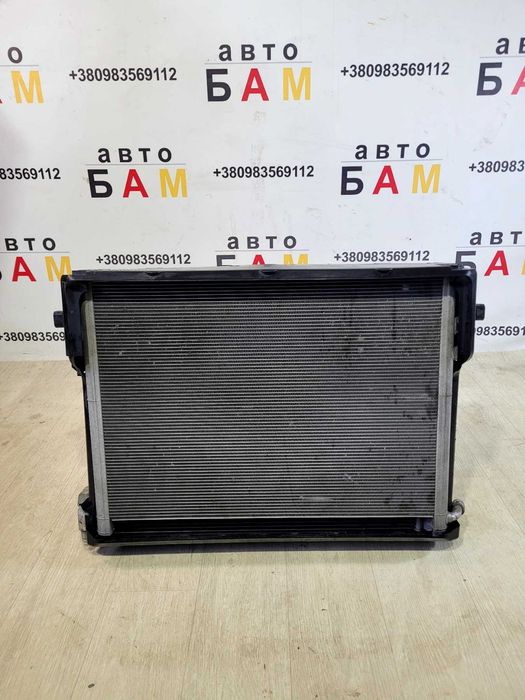 BMW 5 G30 7 G12 540 740 3.0 B58 Б58 Америка Європа Радіатор інтеркулер Радиатор охлождения охолодження касета вентилятор EU USA