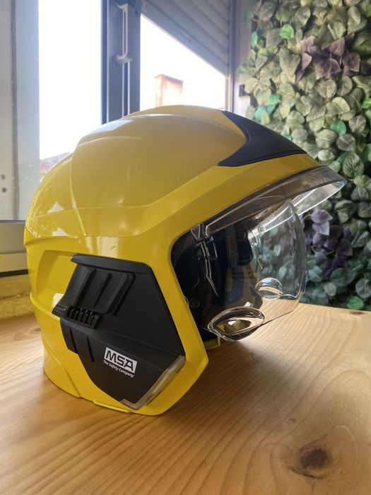 Capacete bombeiros Gallet MSA F1 XF