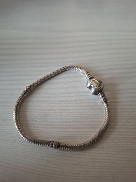 Bransoletka pandora serce 18cm
