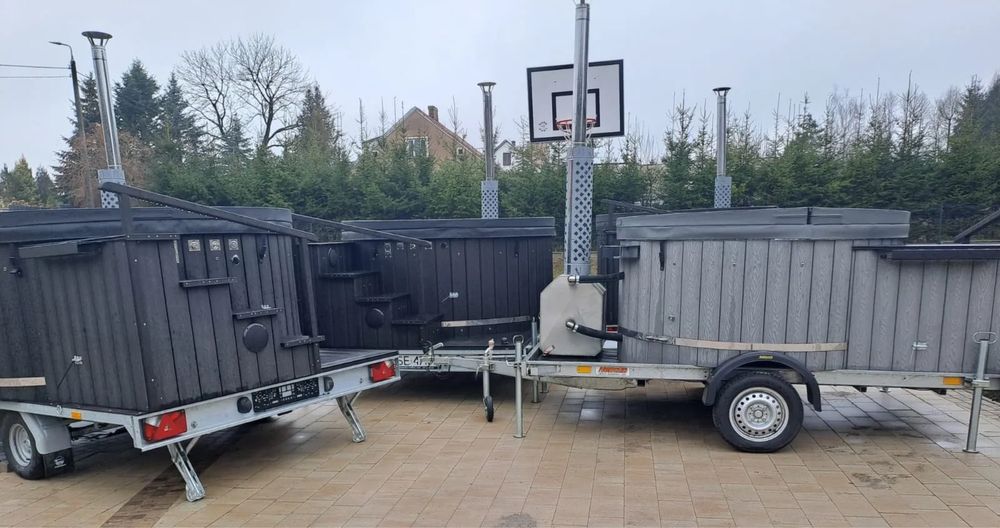 Sauna oraz Jacuzzi mobilne do wynajęcia