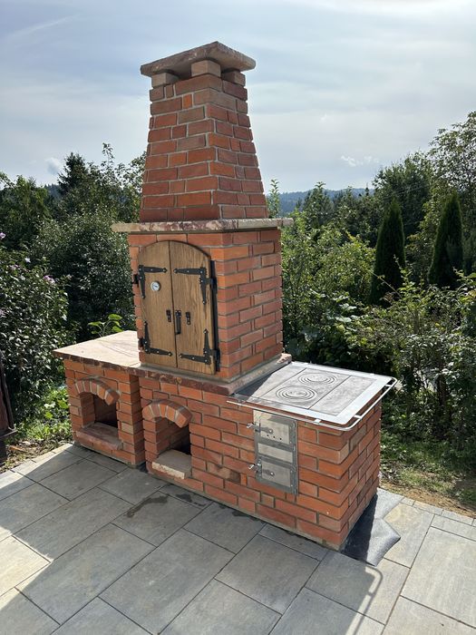 Kuchnia polowa wędzarnia grill