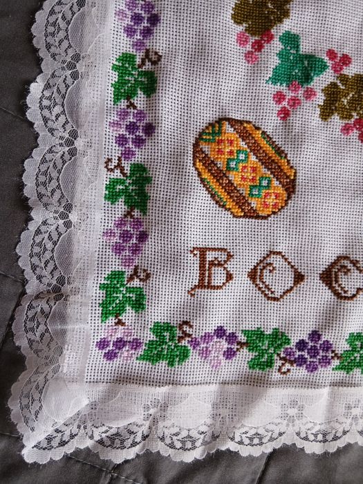 Вишитий Великодній рушник- Христос Воскрес!