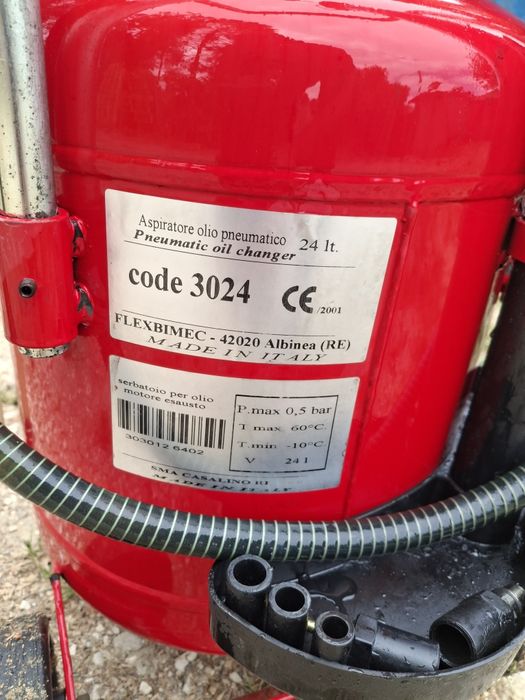 Aspirador de olio a ar