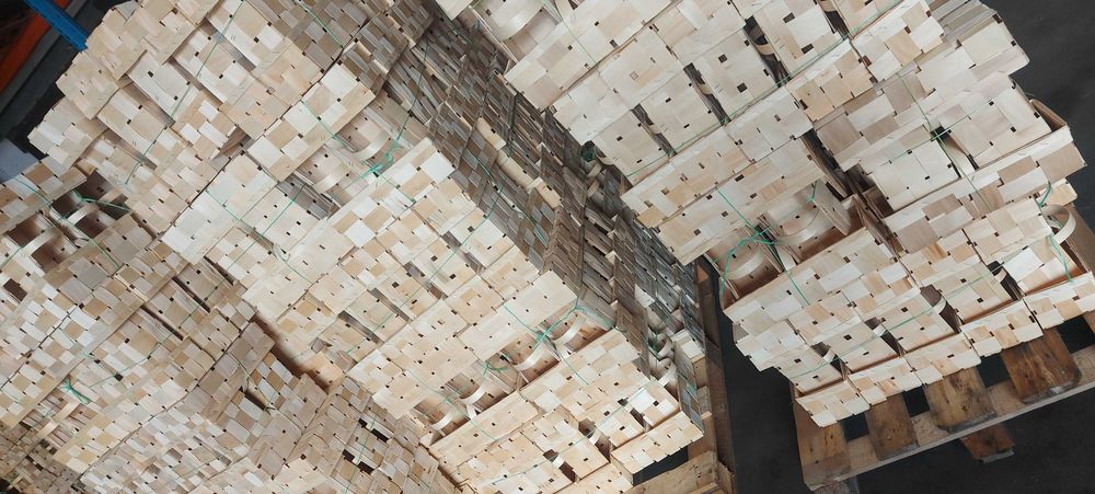 Nowe łubianki drewniane