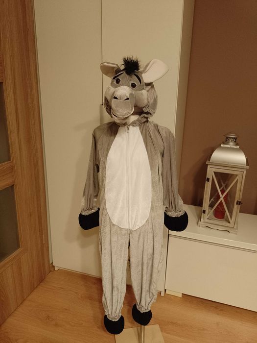 NOWY strój karnawałowy OSIOŁ OSIOŁEK kostium jasełka 122/128 (158)