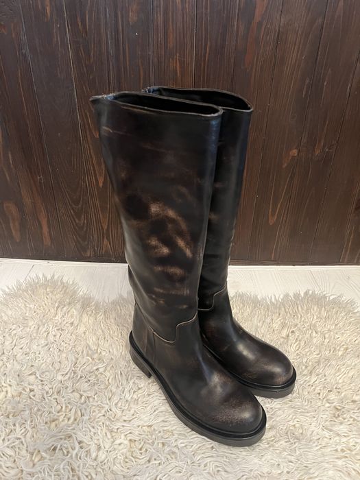 Чоботи труби жіночі Італія 39