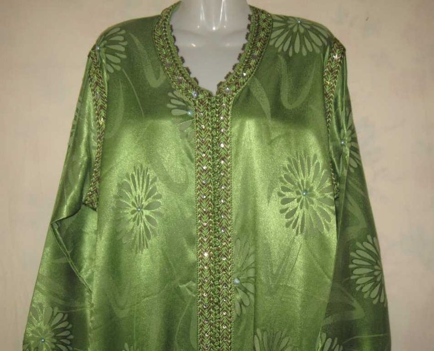 Платье женское длинное, макси, в пол. Большой 50-54 размер. Абая.