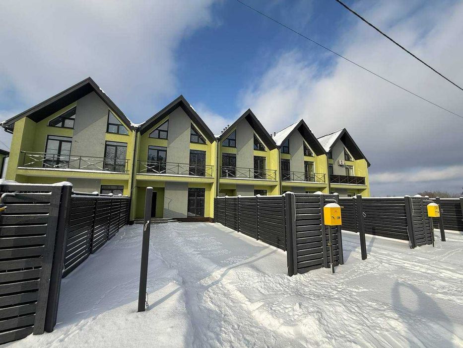 Сучасний таунхаус з газом Розтермінування до 4 років 90 м² + мансарда