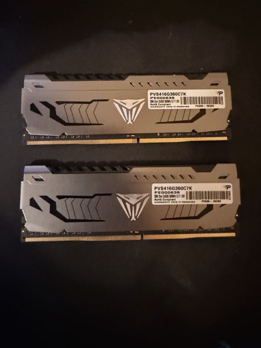 PATRIOT VIPER 2x8 3600mhz cl17