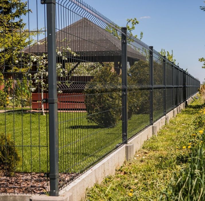 Ogrodzenia panelowe.