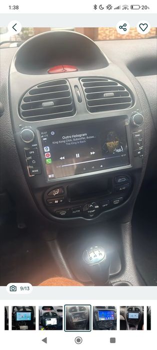 Radio Peugeot 206