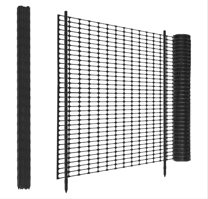 Płot pastwiskowy Czarny 30m długości x 100cm