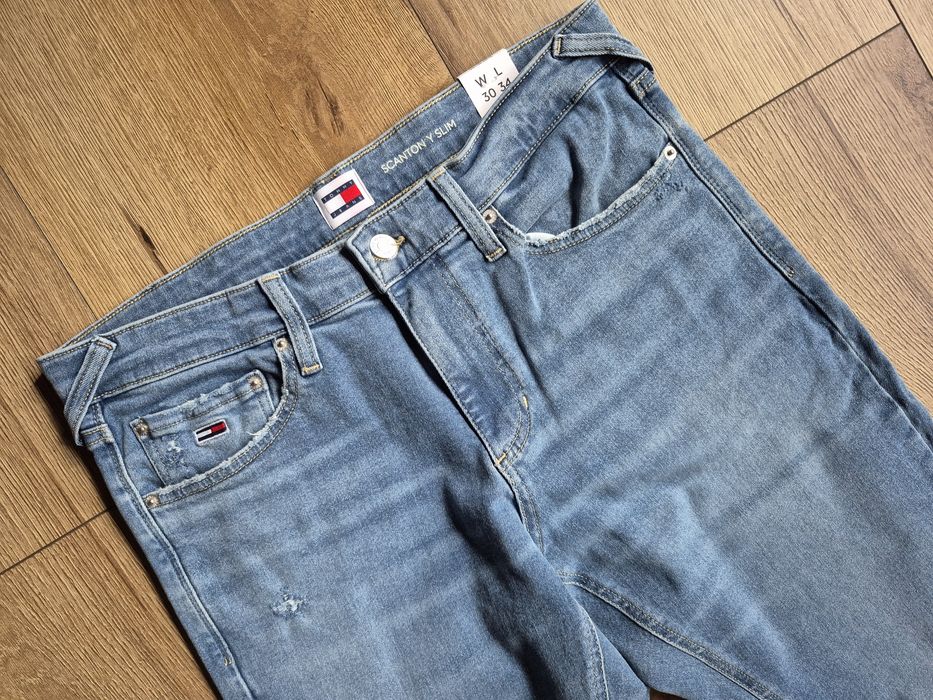 Spodnie Jeansy Męskie Tommy Hilfiger Scanton Slim W30 L34