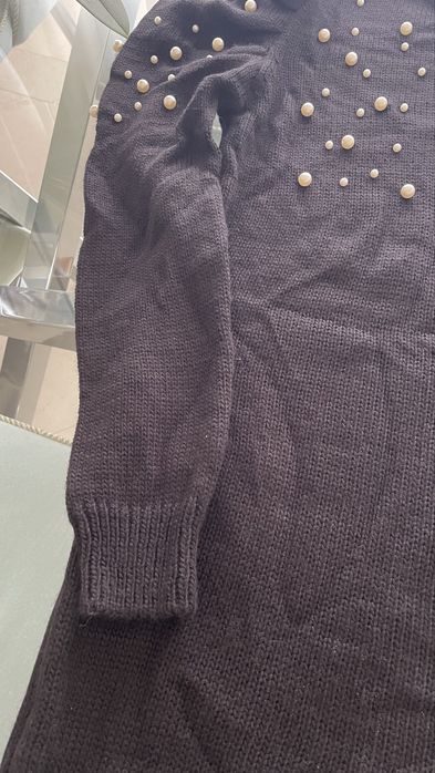 Vestido de malha tamanho único