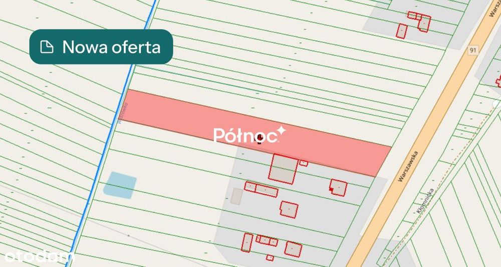 Działka z MPZP pod zabudowę mieszkaniową