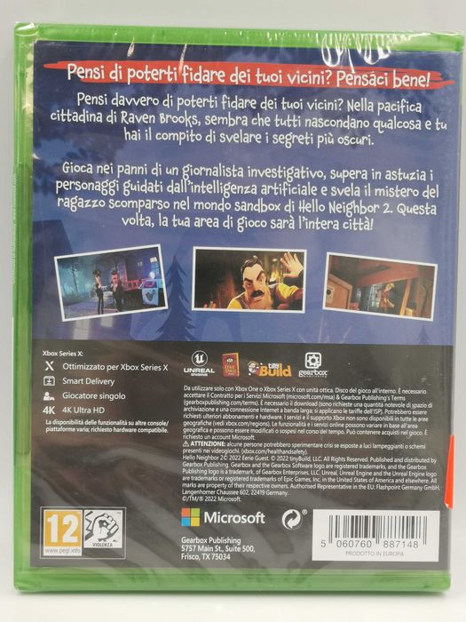 Na Lewara Gra Xbox One/Series X Helio Neighbor 2