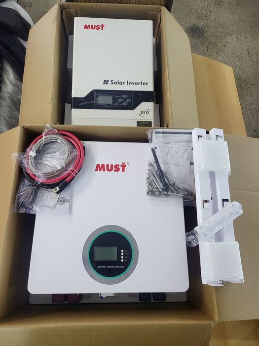 Must инвертор гибрид 3кВт 24V PH 18-3024 PRO КОМПЛЕКТИ