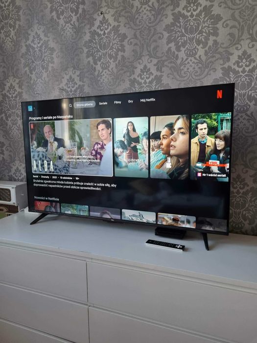 TCL 55V6C QLED 4K Google TV Gwarancja! Okazja!
