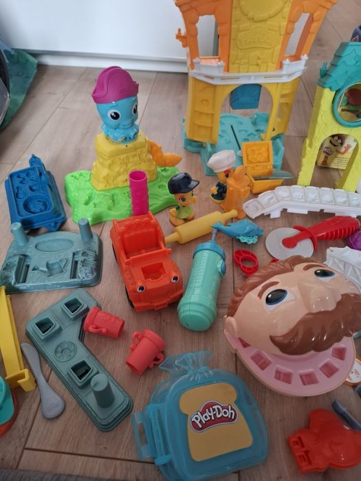 Play Doh dentysta,  toster,  miasto,  ośmiornica