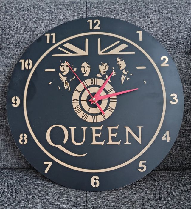 Queen zegar ścienny - stan idealny:)