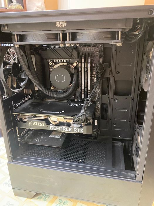 PC GAMING MSI i7 + RTX 3070 + 32GB RAM + Monitor HP l- Alto desempenho