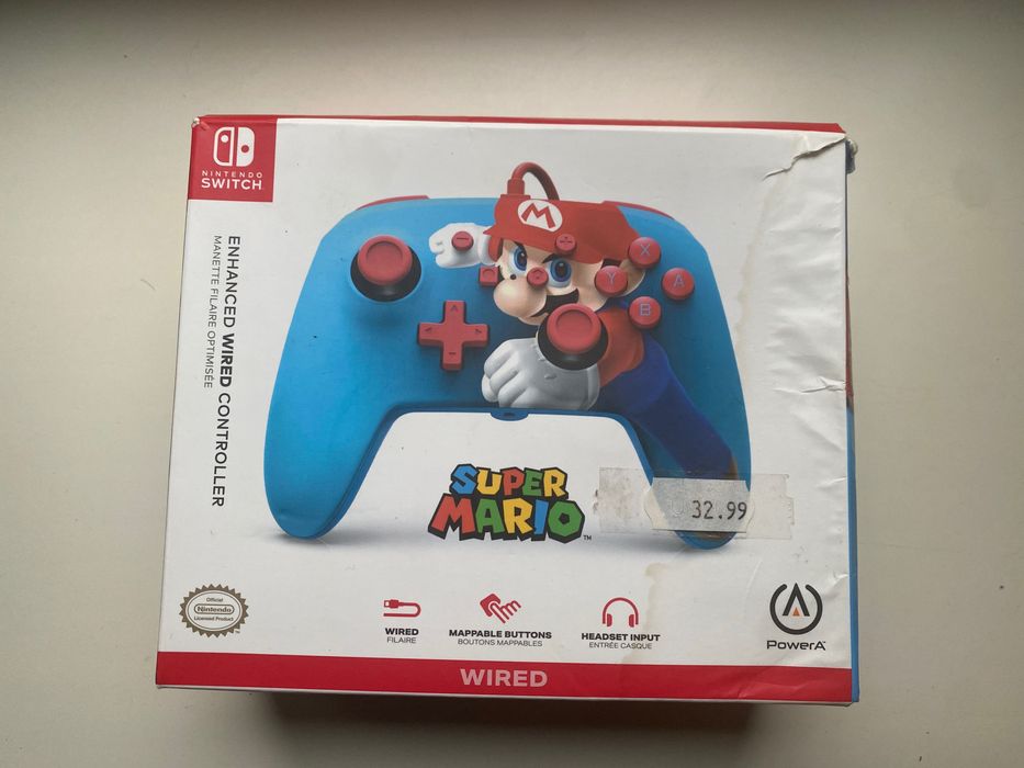Джойстик / Геймпад PowerA Enhanced Super Mario Punch