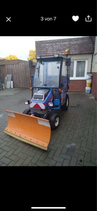 Traktorek do odśnierzania !